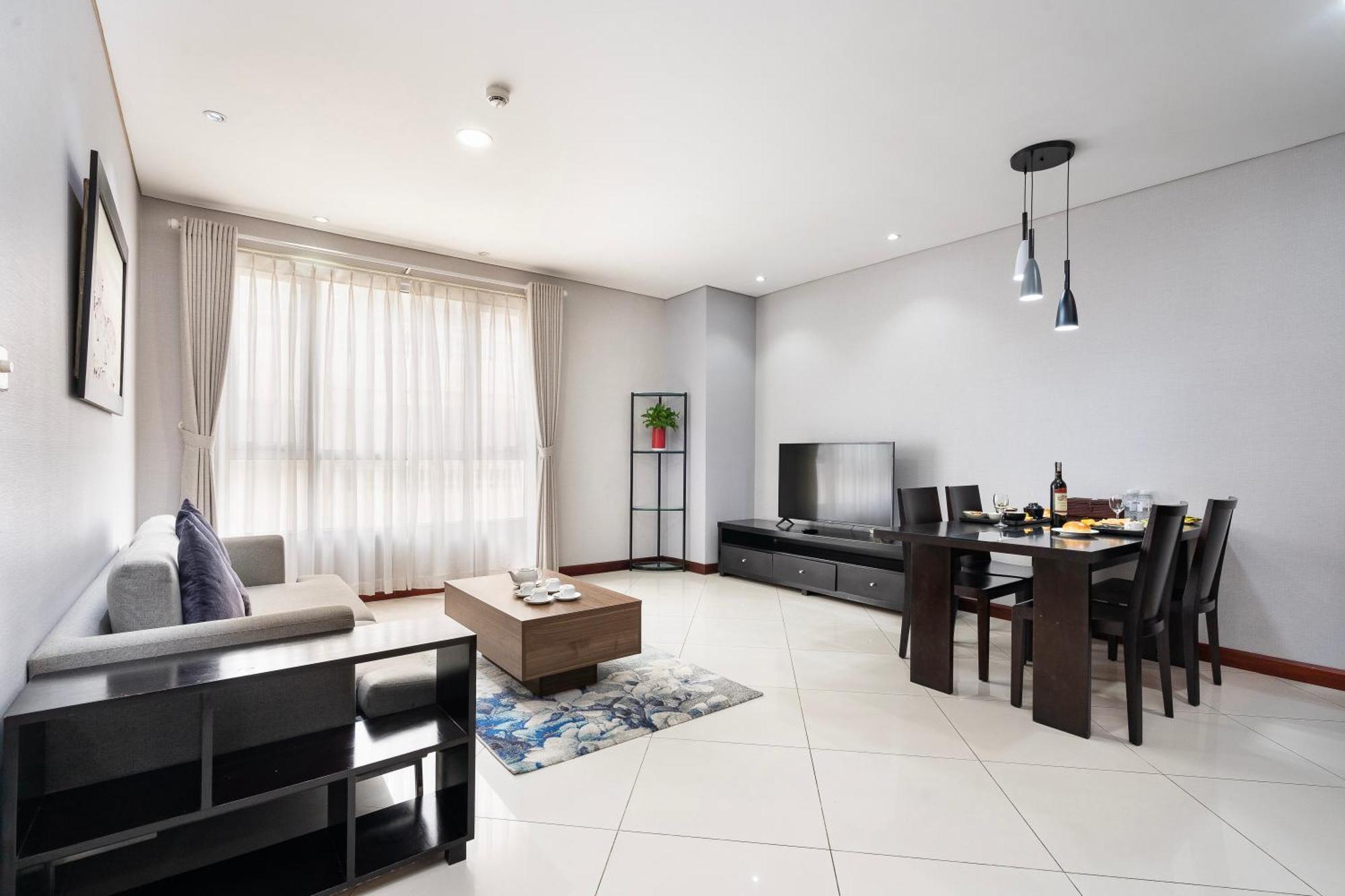 Lancaster Ho Chi Minh Serviced Apartment Official Exteriör bild