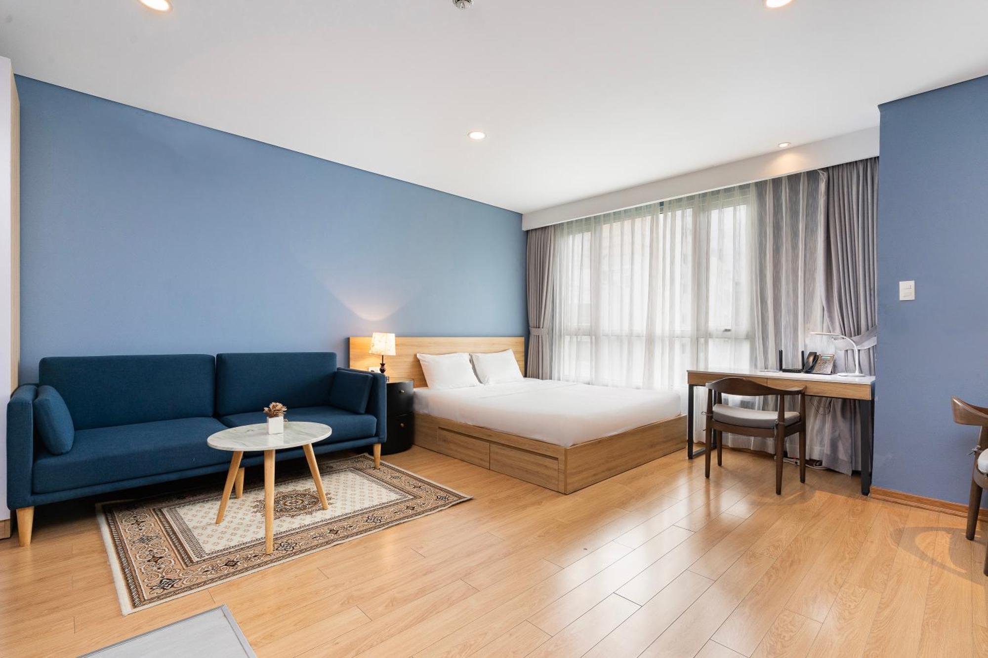 Lancaster Ho Chi Minh Serviced Apartment Official Exteriör bild