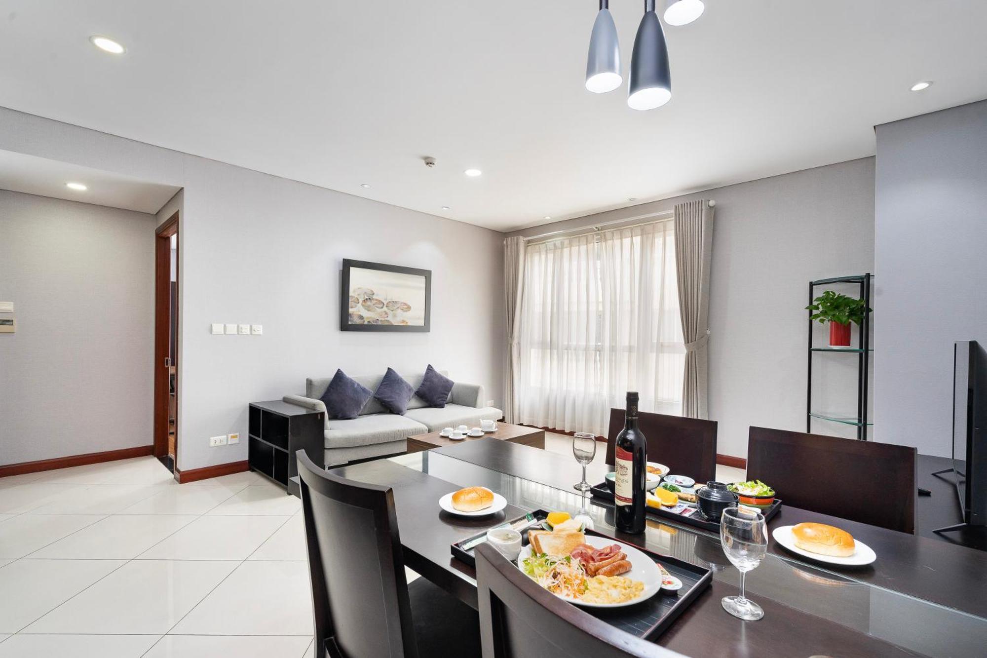 Lancaster Ho Chi Minh Serviced Apartment Official Exteriör bild